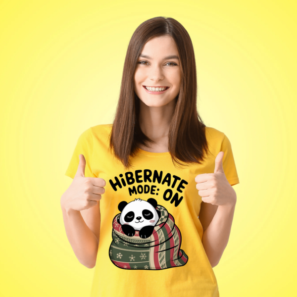 "Hibernate Mode On" T-Shirt – Relax in Style