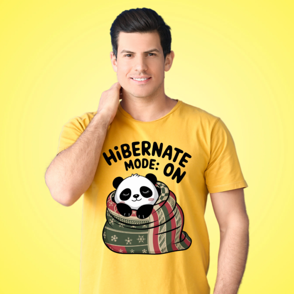 "Hibernate Mode On" T-Shirt – Relax in Style - Image 2